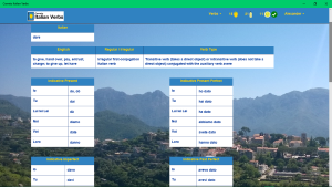 Cerreto Italian Verbs Screenshot